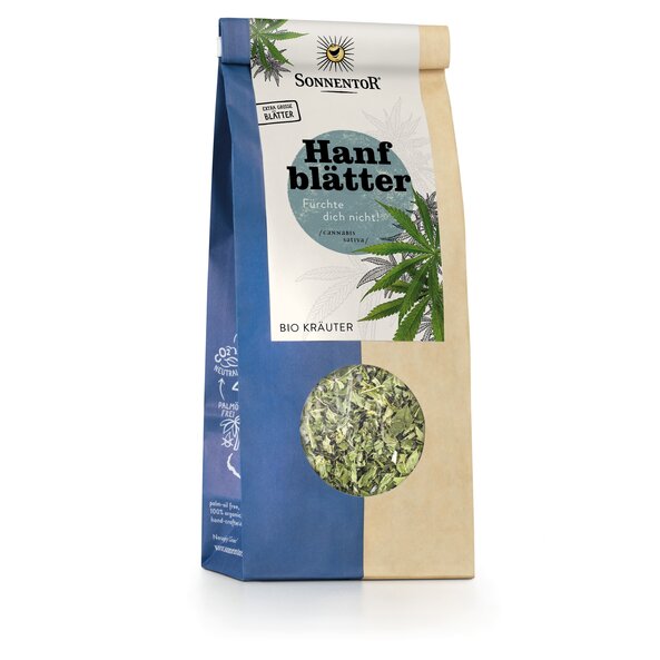 Hanfblätter kbA, 40g