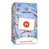 Back of the spice advent calendar with window 24 and text "Please open here"