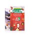 Back of tea advent calendar, text: "How the digital advent calendar works"