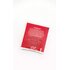Back of "Santa's Secret" tea bag with ingredients and brewing time "10 min"
