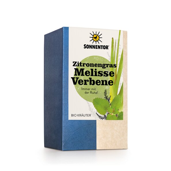Zitronengras-Melisse-Verbene bio 21,6 g, Doppelkammerbeutel