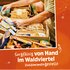 Handcrafted Sonnentor gift boxes with text "Carefully assembled by hand in the Waldviertel region"